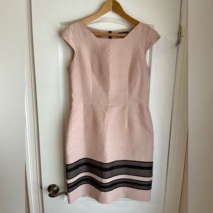 Hugo Boss Pink And Black Dress